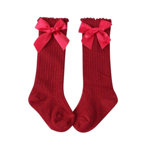 Baby Knee Socks with Bow